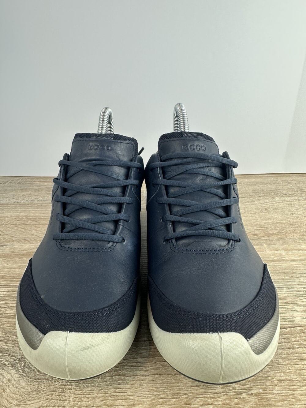 ECCO Golf Hydromax Leather Shoes Navy Blue Size 39 EU / 8-8.5 US Waterproof